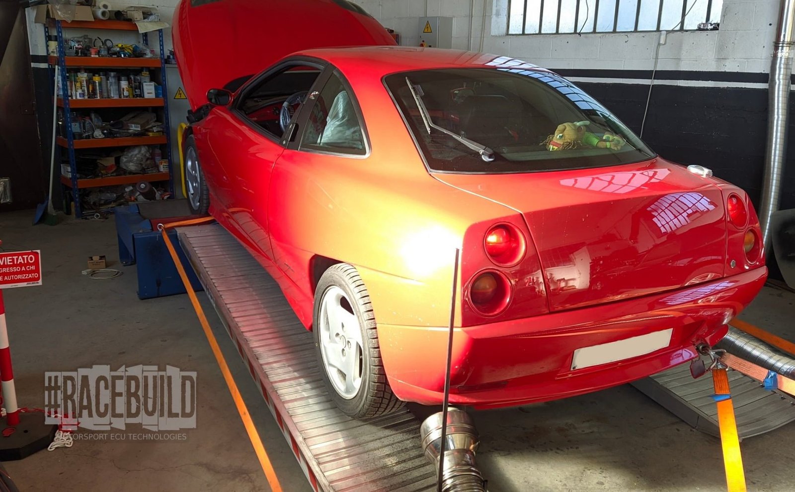 Rimappatura ECU FIAT Coupé 2.0 16v Turbo IAW 4WF P8 in tempo reale con emulatore. RACE BUILD Villarbasse Torino