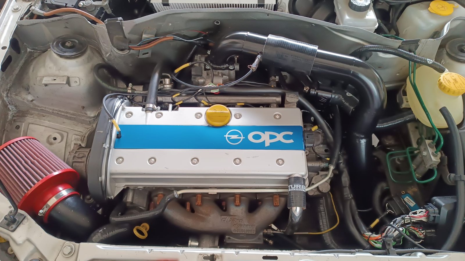 OPEL Corsa C swap Z20LET, G25-550, WMI AEM, gestione motorsport LINK. RACE BUILD Villarbasse Torino